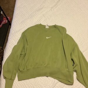 Nike Green Kids Sweatshirt